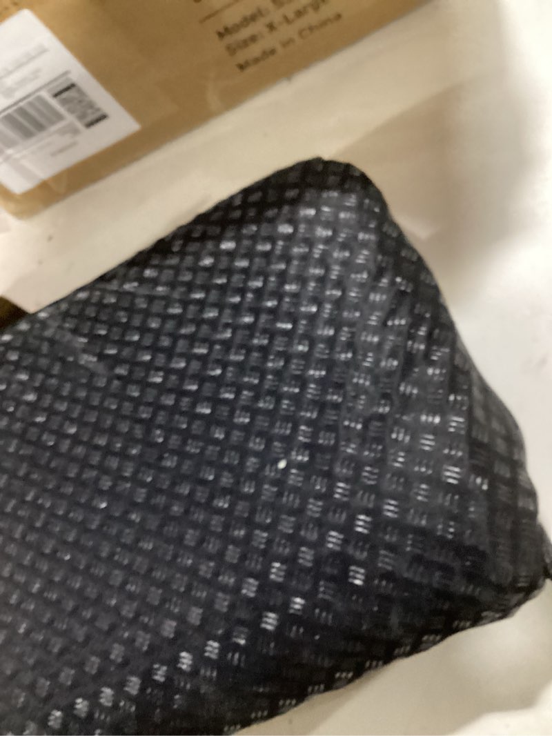 Condition photo showing Good Condition for gel seat cushion, cooling seat cushion (super large & thick), breathable honeycomb design absorbs pressure points seat cushion, gel cushion for office chair, home car seat cushion for wheelchair blue
