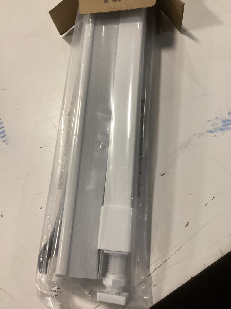 Condition photo showing New/Like New for lazblinds cordless cellular shades, no tools no drill blackout honeycomb shades pleated blinds for windows, 26.5'' w x 48'' h, silver white blackout-silver white 26 1/2'' w x 48'' h