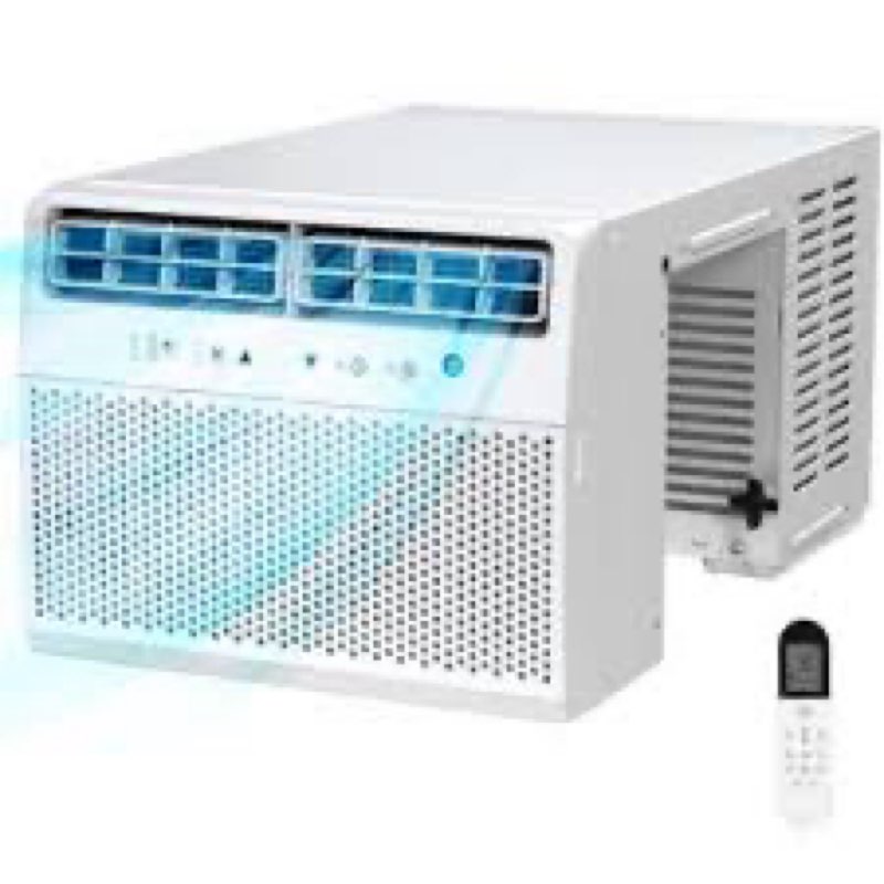 12,000 btu u-shape window room air conditioner with timer & 6 modes for home/office/dorm