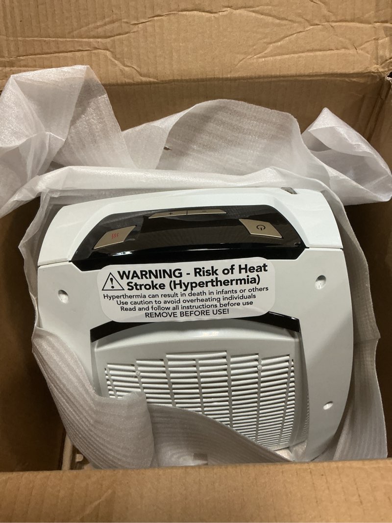 Condition photo showing New/Like New for vornado avh10 (2025) space heater for home, fan only option, digital display with adjustable thermostat, advanced safety features, auto climate control, whole room electric heater for indoors, white avh10 (2025 model)