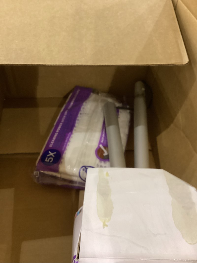 Condition photo showing As Is for Swiffer Power Mop Multi-Surface Kit for Floor Cleaning  Fresh Scent THE CLEANING SOLUTION IS EMPTY 