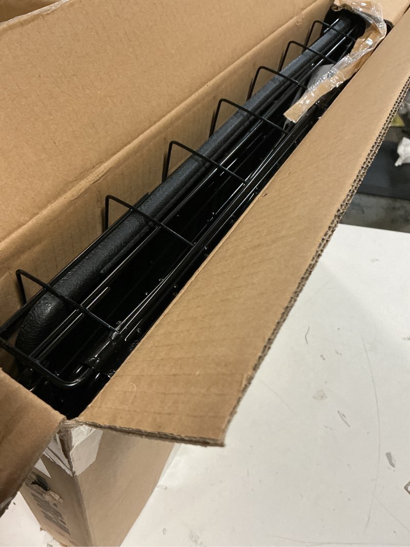 Condition photo showing Good Condition for FDW Dog Crate for Small Dogs 24 Inch Folding Metal WirePet Cage Double Door W/Divider Panel Indoor Outdoor Kennel Leak-Proof Plastic Tray,Black Black 24 Inch Double Door