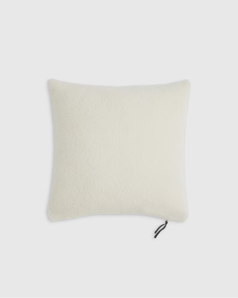 (Quince)(12x20)Color: Ivory Alpaca Boucle Pillow Cover