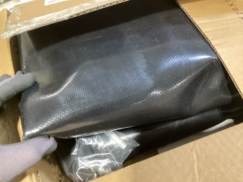 Condition photo showing Good Condition for 400 l/105.7 gallon water storage bladder, foldable portable water bladder tank, large capacity water bag container for camping, truck, rv, emergency, outdoor-black 400 l/105.7 gallon black