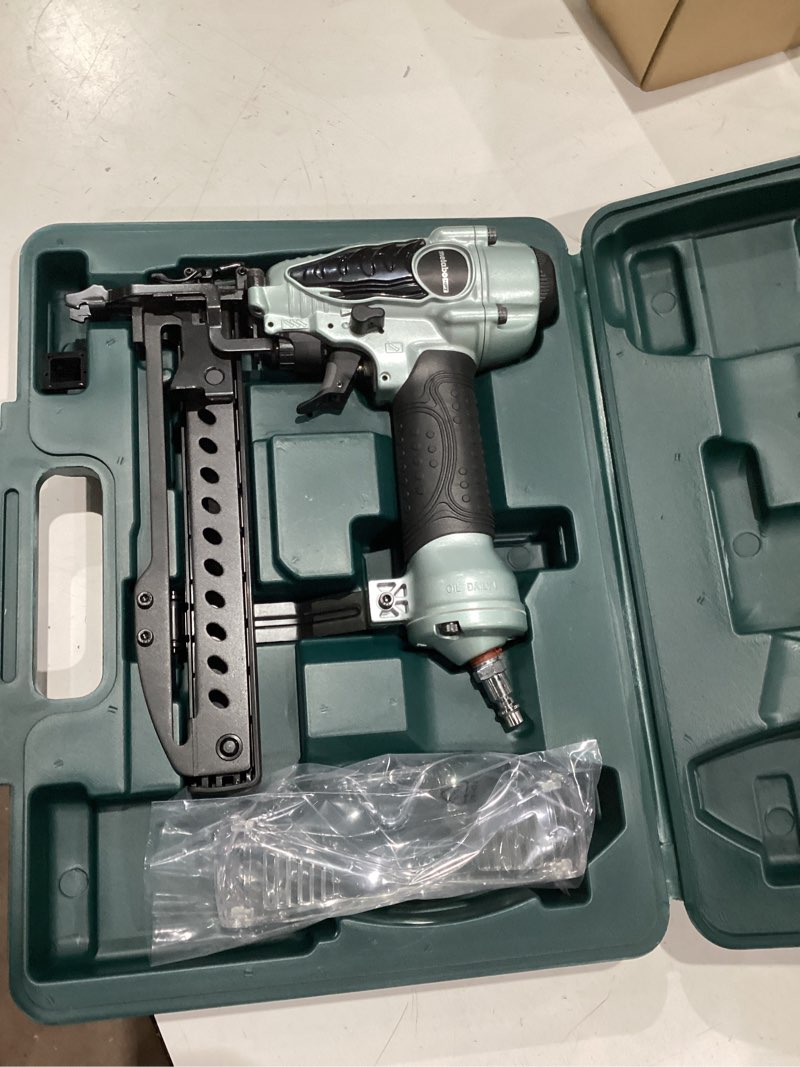 Condition photo showing Good Condition for metabo hpt 18 ga. 1/4 in. narrow crown stapler kit