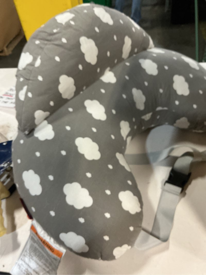 Condition photo showing Good Condition for Momcozy Original Nursing Pillow for Breastfeeding-Pioneering Safety Fence- Wider Feeding Pillows for More Support for Mom & Baby- Easier Nursing & Hand Free- Fit for All, Removable Cotton Cover Grey