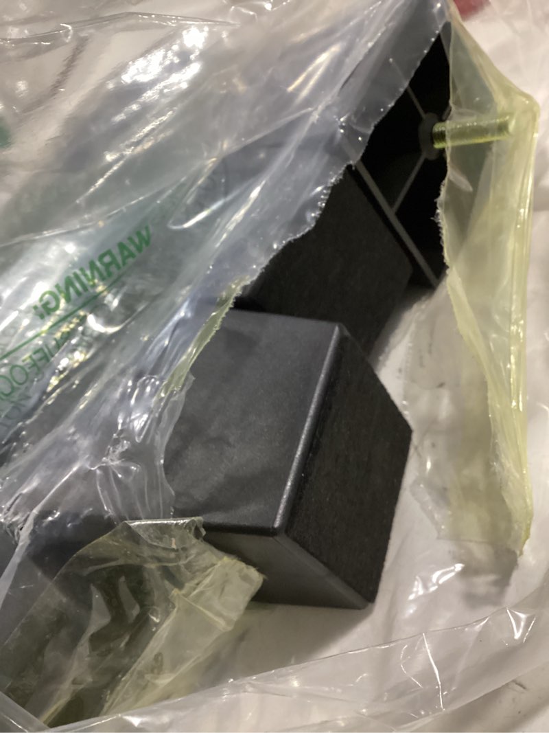 Condition photo showing Good Condition for TURSTIN Furniture Legs Plastic Sofa Couch Legs Square Tapered Feet Sofa Legs with M8 T-Nuts Screws for Legs Sofas Chairs Cabinets Dressers Beds, Black (8, 3 Inches) 3 Inches 8