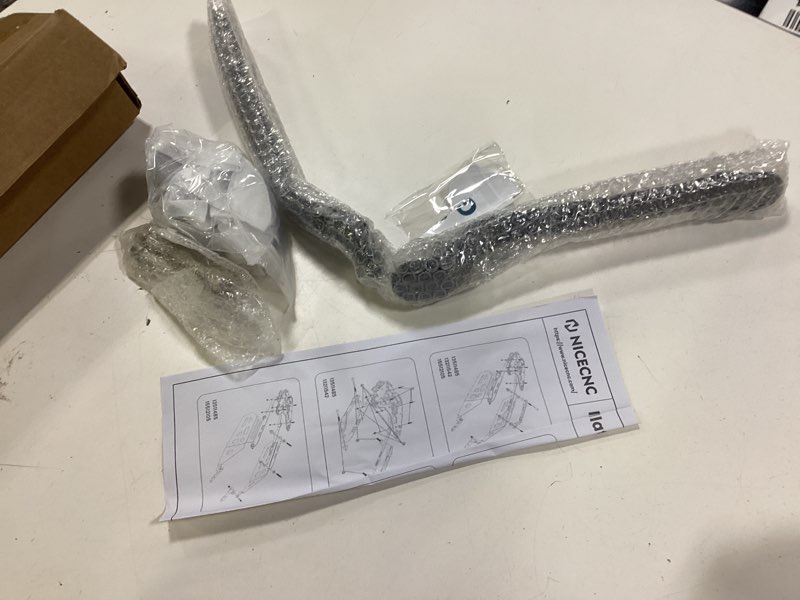 Condition photo showing New/Like New for nicecnc passenger rear seat handle grab bar compatible with yamaha tenere 700/xtz700 2019-2024, tenere 700 rally edition 2020-2024, tenere 700 world raid 2022, motorcycle rear handle tenere 700, black