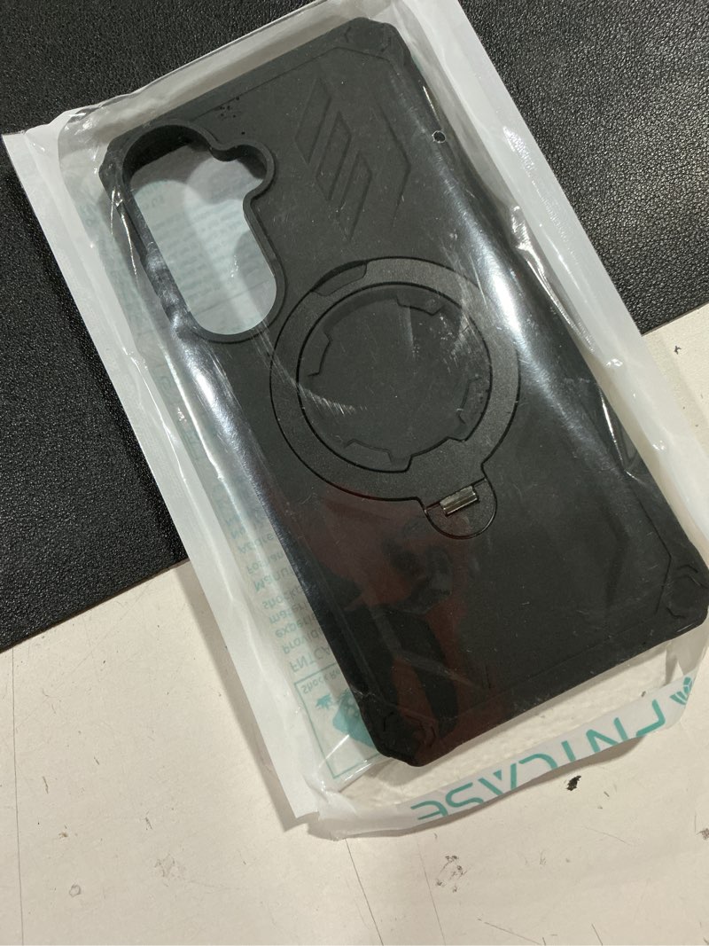 Condition photo showing Good Condition for fntcase for samsung galaxy s26+ plus case: with [magnetic ring kickstand] [screen protector] [compatible with magsafe] [military-grade drop protection] shockproof grip bumper tpu sturdy cases black black for samsung galaxy s26 plus?6.7 inch?