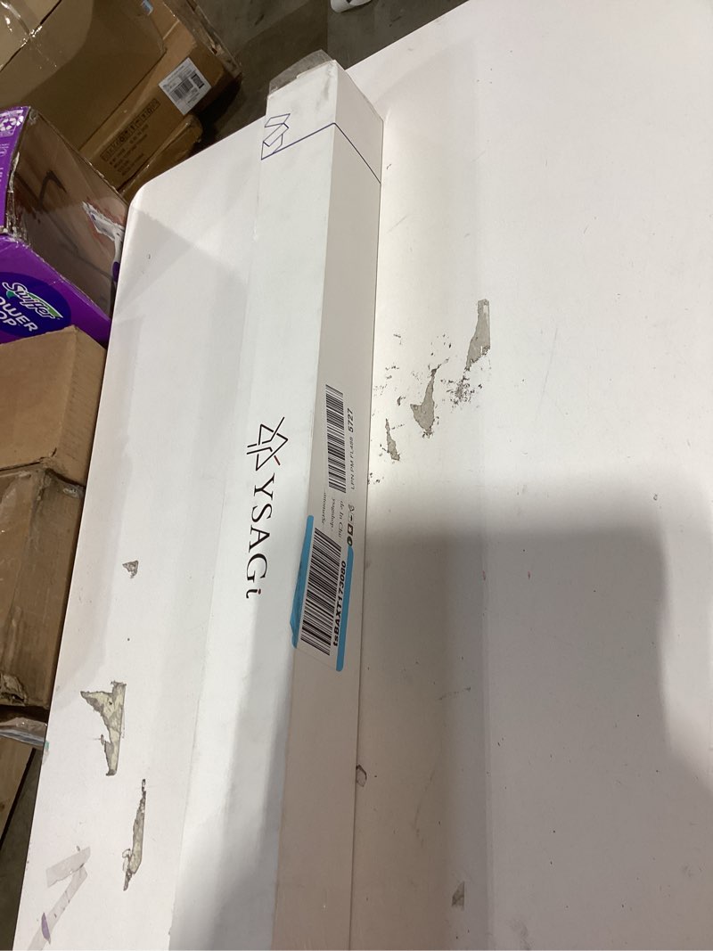 Condition photo showing New/Like New for ysagi leather desk protector, office mat, large mouse mat, non-slip pu leather blotter, laptop pad, waterproof writing pad for office and home (eggshell, 47.2" x 23.6") eggshell 47.2" x 23.6"