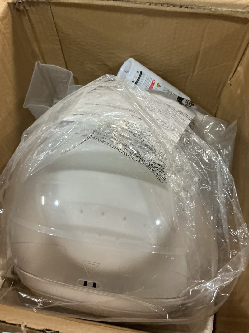 Condition photo showing As Is for Cap Care Machine for Iron and Dry,Restore Misshapen Hat/Cap Natural Shape with Steam and Hot&Cold Wind,Keep Hat/Cap Clean and Shaped Grey