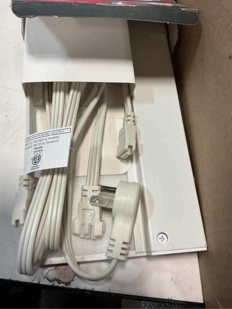 Condition photo showing As Is for ge cync reveal hd+ smart undercabinet light fixture, color changing undercab light, smart wi-fi kitchen light, works with alexa and google home, 18-in bar, 93131251 18 inch light bar