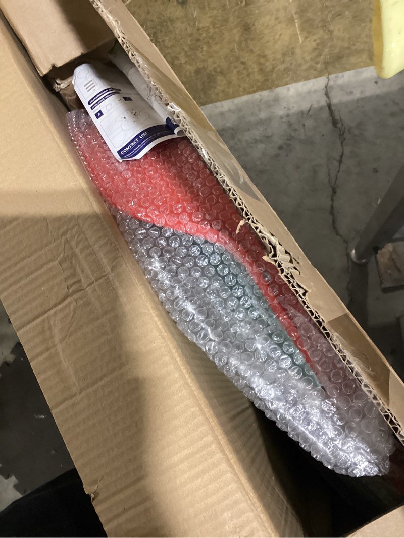 Condition photo showing Good Condition for RELIANCER 32" Convex Security Mirror,Curved Safety Traffic Road Driveway Mirror,Adjustable Safety Corner Surveillance Mirrors,Outdoor Indoor Blind Spot Mirrors For Garage Parking Lot Shop Office