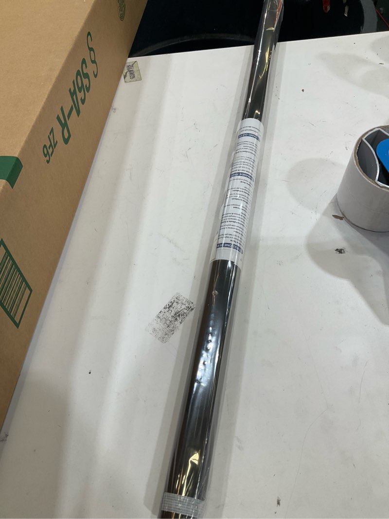 Condition photo showing Good Condition for haton window privacy film one way window tint for home, sun uv blocking heat control reflective mirror tinting film see out not in office door coverings, black 29.5" x 78.7"