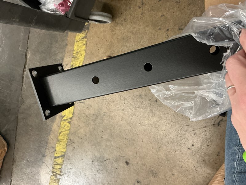 Condition photo showing New/Like New for Muzata 5-10FT Modular Black Cable Railing Kit 36 Inch 2 Level Post Kit Complete Set Cable Railing System for Decks Length Adjustable Easy DIY with Paper User Guide (No Handrail) RWS2 BH4S 5-10ft Level post kit