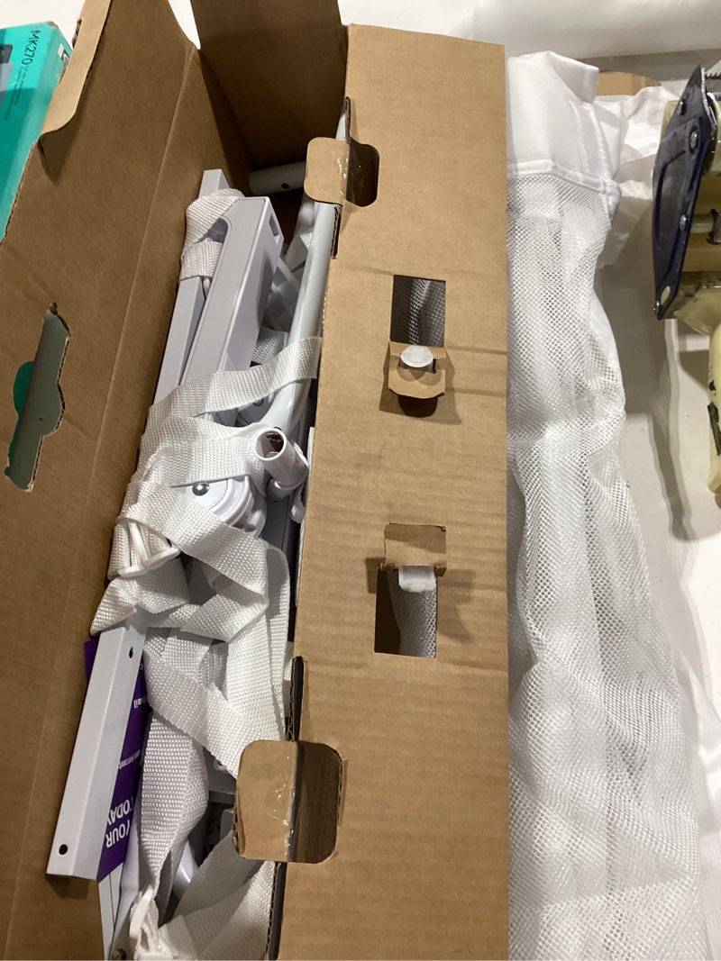Condition photo showing Good Condition for comfybumpy 1-pack bed rail for toddlers 55.5" l x 23.5" h | extra tall toddler bed rails for twin, full, queen & king mattress size | swing down rail guard | mattress side rail for kids | white white 55.5” | tall | 1-pack