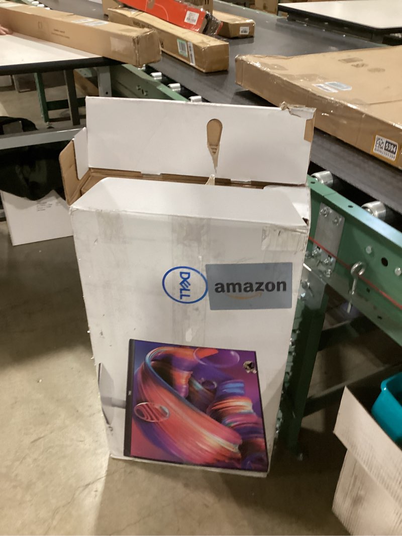 Condition photo showing As Is for Dell UltraSharp U2723QE 27" 4K UHD WLED LCD Monitor - 16:9 - Black, Silver 27 Inches U2723QE