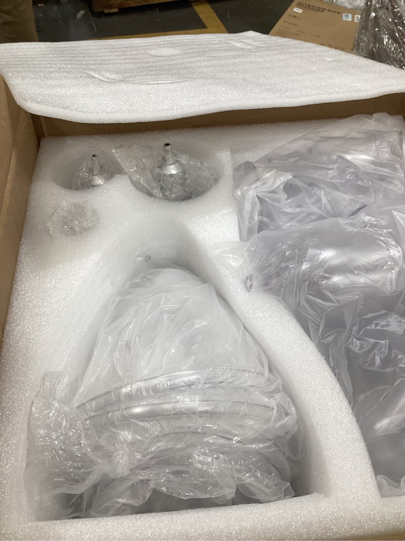 Condition photo showing Good Condition for Vacuum Therapy Cupping Machine with 30 Cups and 3 Metal Gua Sha Handles for Salon SPA, Body, Back, Face Massage Care