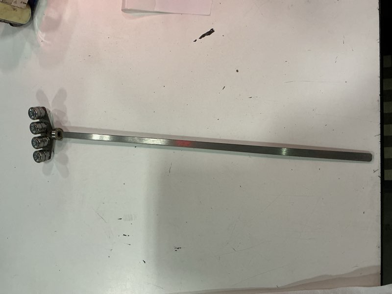 Condition photo showing Good Condition for positioning calipers for circular saw, adjustable cutting circular saw guide accessories positioning calipers for precise measurement wood cutting