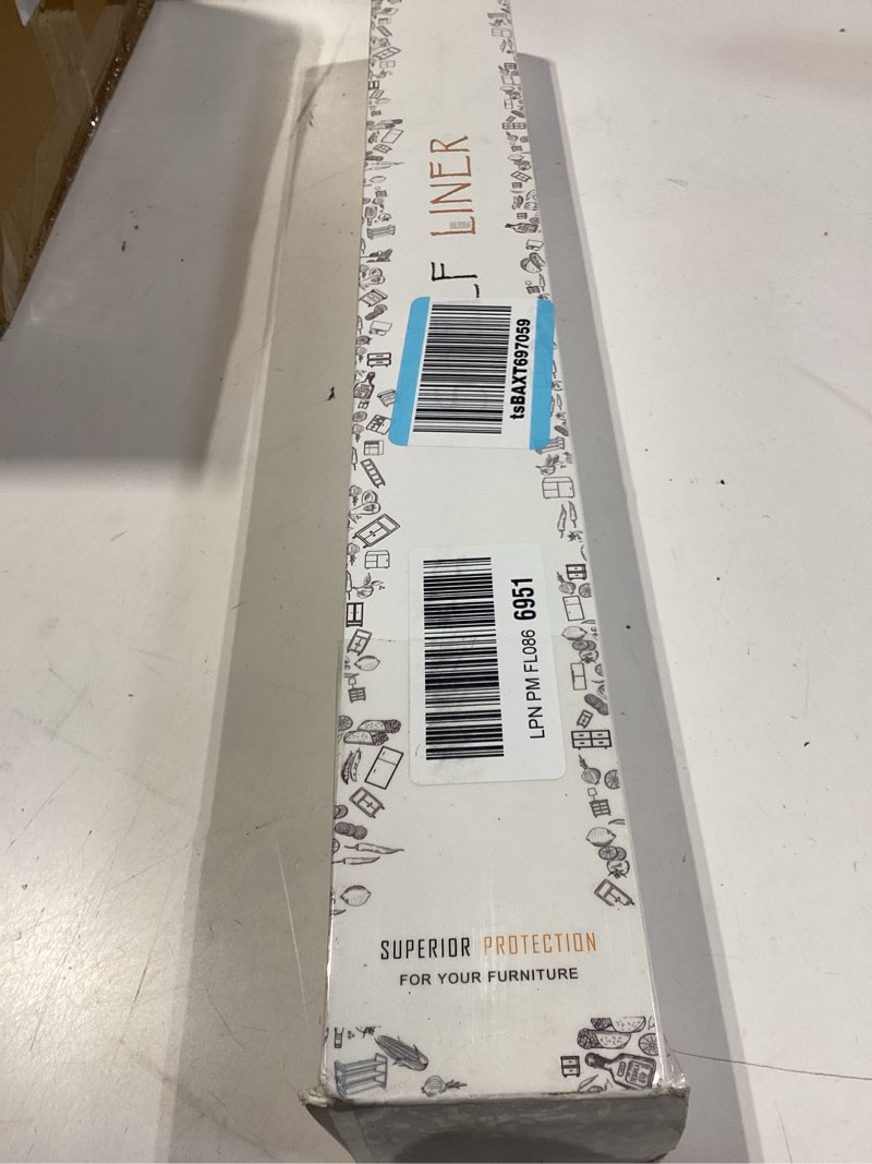 Condition photo showing New/Like New for cooyes shelf liners for kitchen cabinets – non adhesive drawer and cabinet liner, waterproof and oil-proof kitchen cupboard shelf paper eva material fridge liner for refrigerator – modern pattern antique white 23.6"w x 360"l