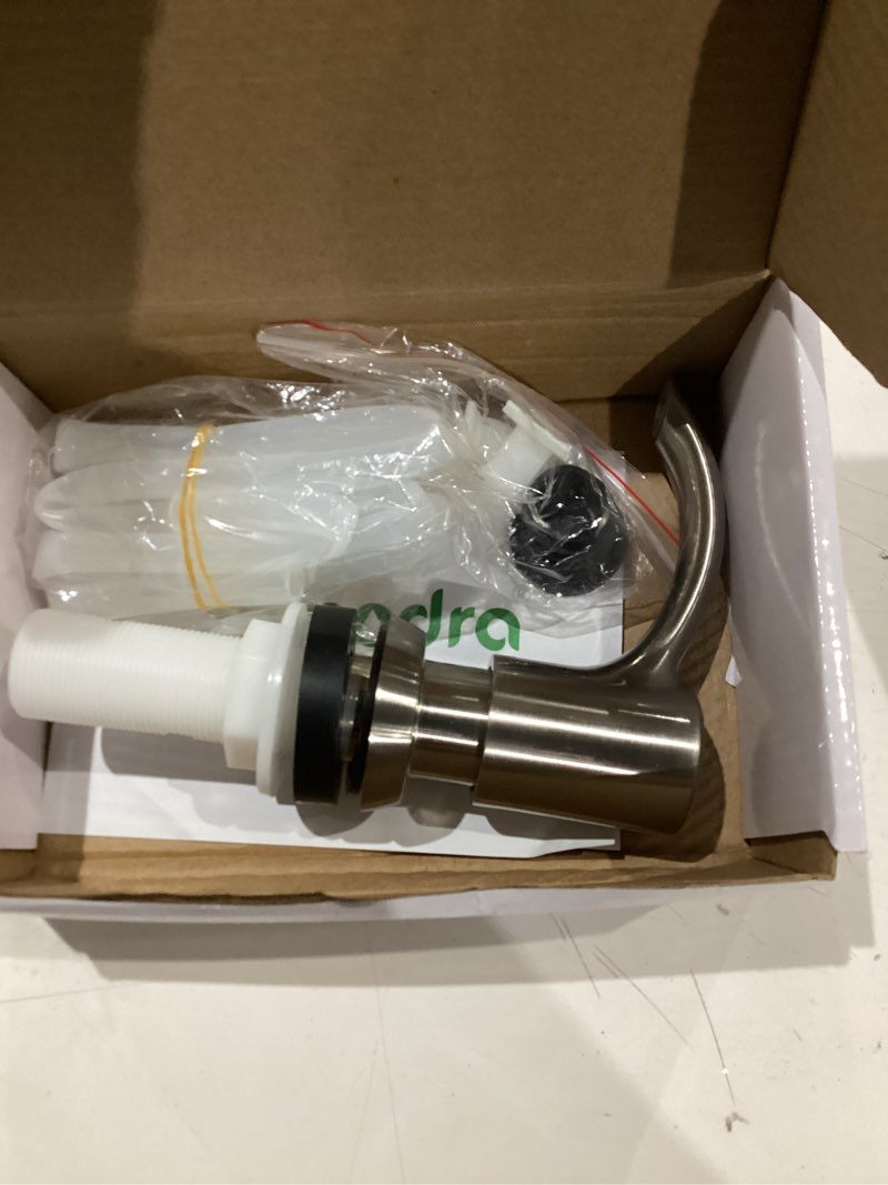 Condition photo showing Good Condition for SAMODRA Built-in Kitchen Sink Soap Dispenser with Extension Tube Kit - Brushed Nickel Finish, Leak-Proof Design, No Top Refill Required (39" Tube) Brushed Nickel 39" Tube
