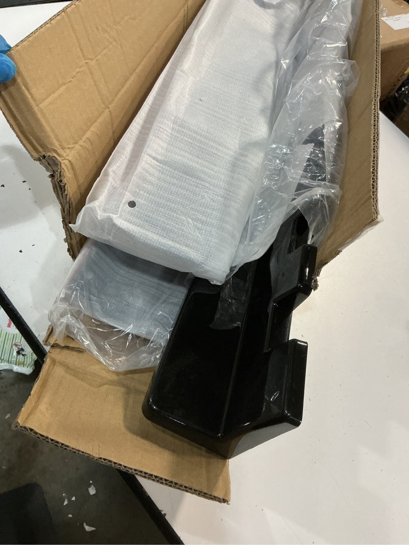 Condition photo showing As Is for jmtbno universal 2m/78.7inch car side skirt extension splitter fit, side skirts rocker panels side trim spoiler extension lip bottom line, side skirt rocker panel lip splitter diffuser 78.7 inches black&red
