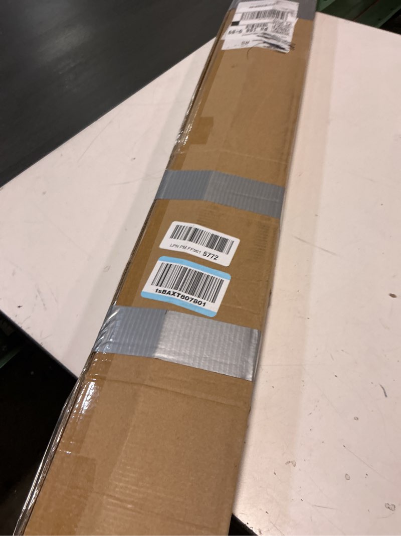 Condition photo showing New/Like New for Blinds for Indoor Windows 1" Vinyl L-Shaped Slats Cordless Mini Blinds for Home, 52" W × 64" H - White White 52" W × 64" H