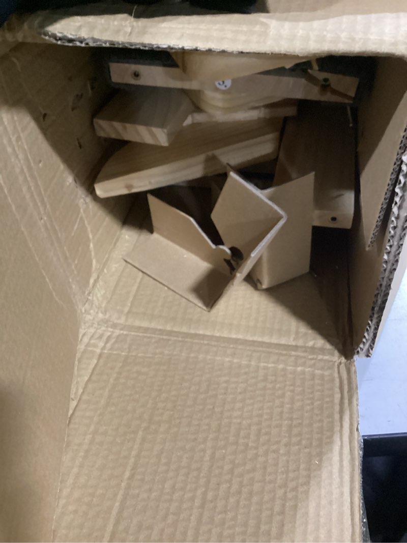 vevor wood pet stairs, 4-step dog stairs for high beds, sofa & cars, 150lbs load capacity, non-slip 