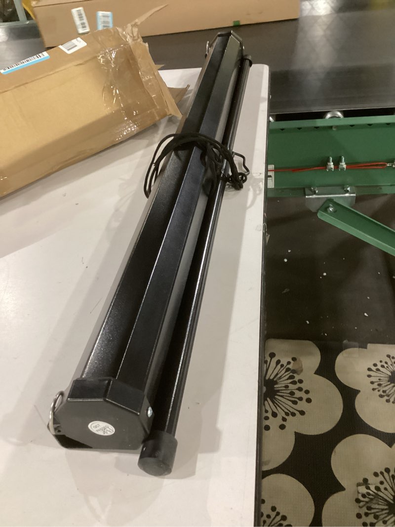 Condition photo showing Good Condition for Colingmill Retractable White Backdrop Screen 36.2" x 55" ID Photo Portable Background Roll-up/Pull-D