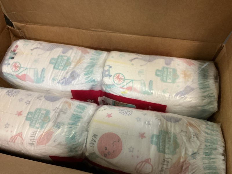 Condition photo showing New/Like New for pampers diapers - cruisers 360 - size 4, 144 count, babyproof up to 100% leakproof pull-on diaper size 4 144