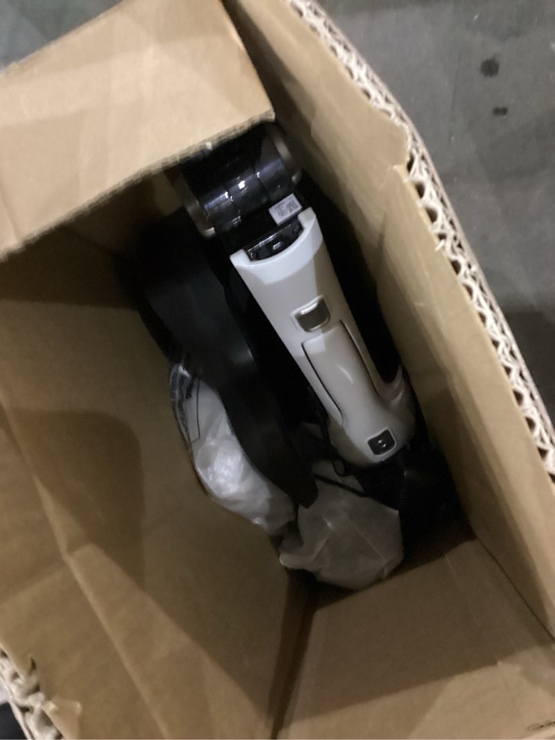 Condition photo showing As Is for Kenmore 200 Series DS2000 Cordless Stick Vacuum Lightweight Cleaner 2-Speed Power Suction LED Headlight 2-in-1 Handheld for Hardwood Floor, Low Pile Carpet & Pet Hair White