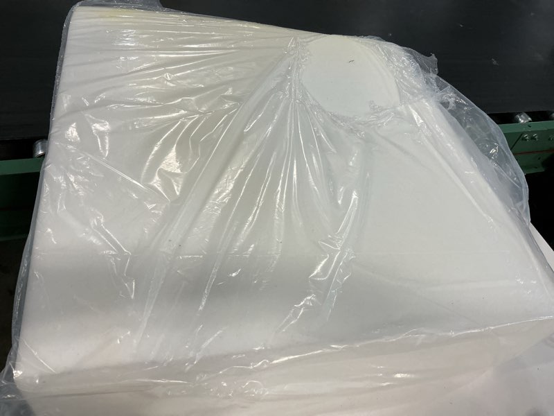 Condition photo showing As Is for FOAMYFOAM High Density 6 inch Thick, 24 inch Wide, 24 inch Long Upholstery Foam, Cushion Replacement 6" x 24" x 24" (1 Pack)