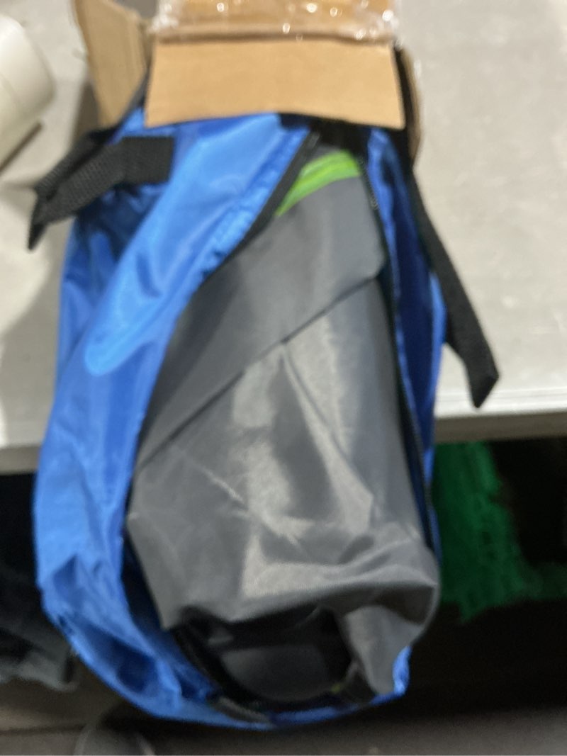 Condition photo showing Good Condition for glymnis pop up beach tent sun shade shelter for 3-4 person with upf 50+, lightweight & easy setup, vent windows & zippered door, extended floor family instant beach tent dark blue