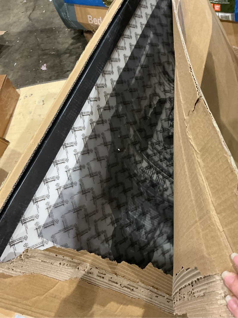 Condition photo showing Good Condition for 24x36 poster frame 2 pack, black poster frames 24 x 36 inches for pictures and art prints, 36x24 picture frame horizontal or vertical wall mounting black 24x36