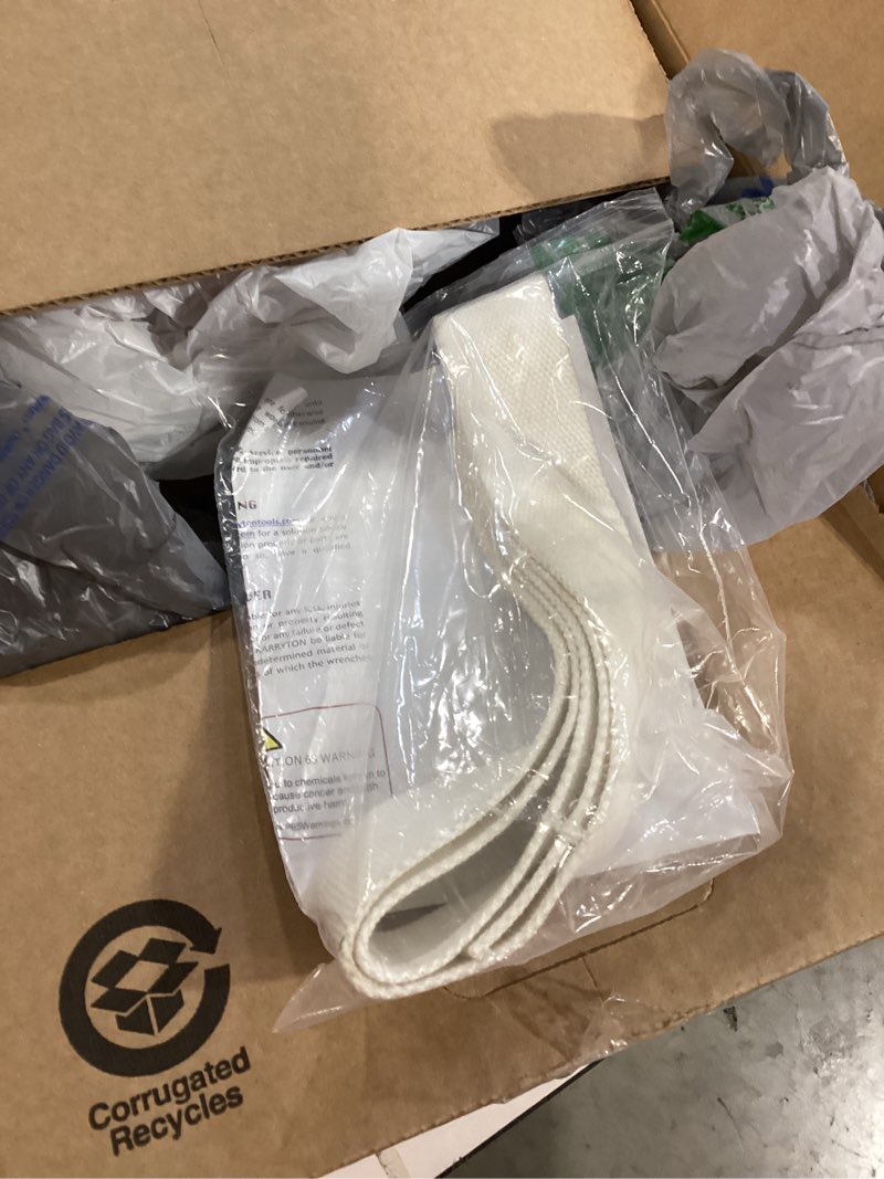 KARRYTON 18 Inch Strap Wrench, Aluminum Handle w/ 48" Long Nylon Strap for 12” Max OD Capacity – Hea