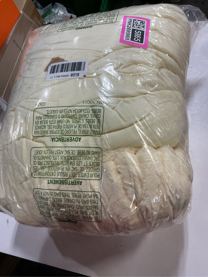 Condition photo showing Good Condition for BEDELITE Fleece Queen Comforter Set -Super Soft & Warm Fluffy Transparent Yellow Bedding, Luxury Fuz