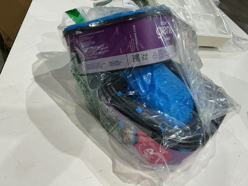 Condition photo showing Good Condition for litter genie refill bags | jumbo 2-pack, 56 total ft | up to 8 months of supply in 2 cartridges | ultimate odor control cat litter bags 2 count (pack of 1)