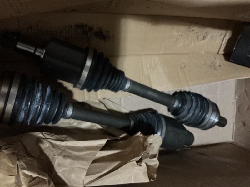 Condition photo showing As Is for A-Premium Pair (2) Front CV Axle Shaft Assembly Compatible with Mercedes-Benz S450 2018-2020, S550 2014-2017, S560 2018-2021, Maybach S550 2017, Maybach S560 18-20, for 4Matic & Automatic Transmission Front Driver and Passenger Side