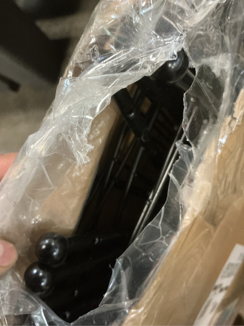 Condition photo showing As Is for Decorative Garden Fence 32in (H) x24ft (L), 10 Pack No Dig Fence Animal Barrier for Dog with Lock, Arched Flower Bed Edging, Wire Border Panel Fencing for Yard Patio Outdoor Decor