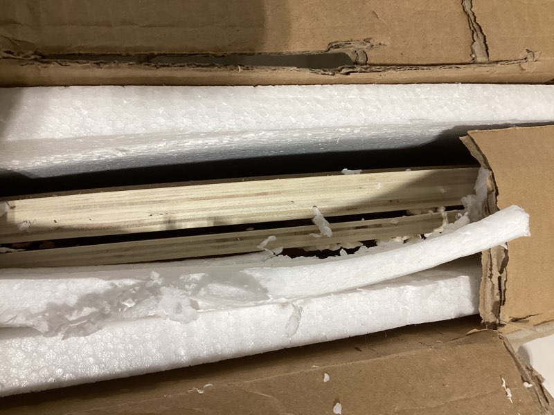 Condition photo showing Good Condition for Extra Large Prize Drop Game Board with Chalkboard, 41.3" x 23.6" Wood Prize Drop Board Game for Carn