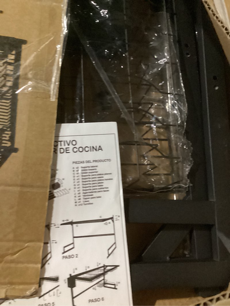 Condition photo showing Good Condition for 4 Baskets Over The Sink Dish Drying Rack - Large Kitchen Dish Rack with Knife Holder, Space Saving Drying Rack?35.5?S? 35.5S