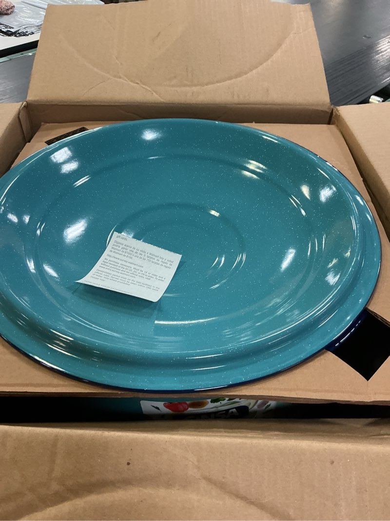 Condition photo showing Good Condition for cinsa 34 quart steamer pot with lid and trivet