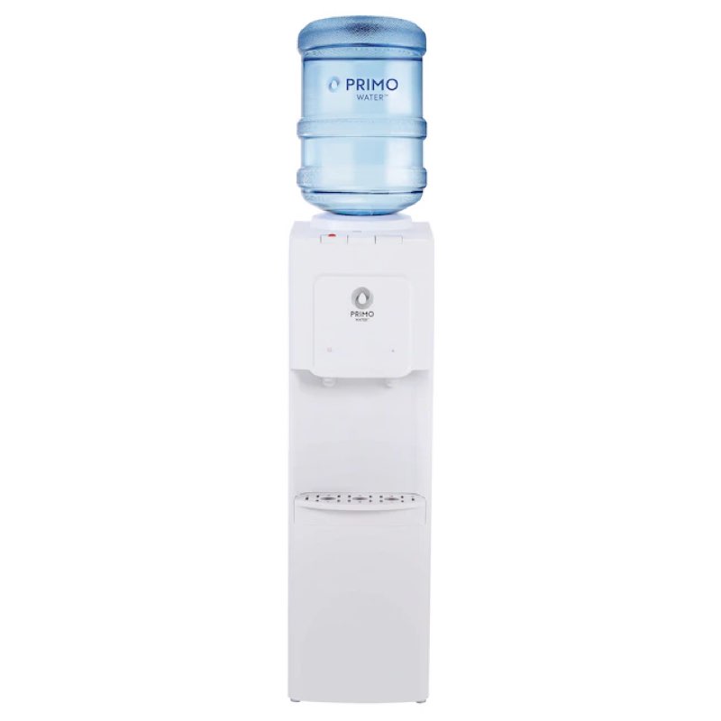 primo top load white water cooler