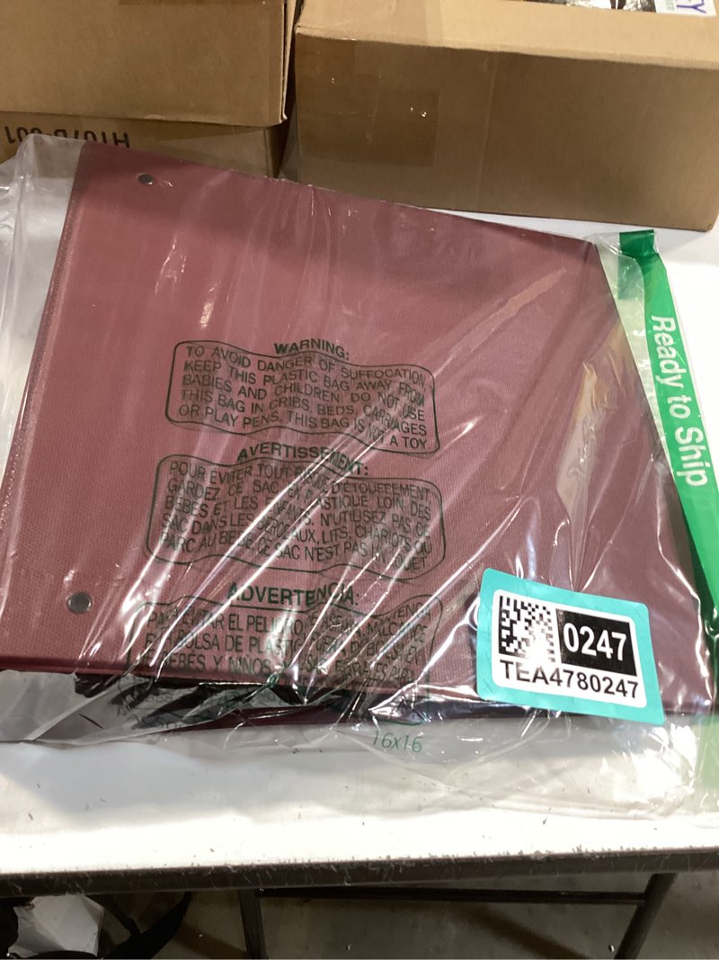 Condition photo showing New/Like New for avery heavy-duty binder with 2-inch one touch ezd ring, maroon (79362) maroon 2"