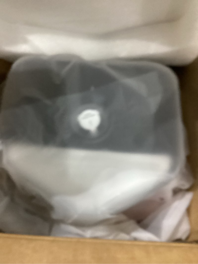 Condition photo showing As Is for 19L/5Gal Humidifiers for Bedroom Large Room 2800 sq ft, Quiet Humidifiers for Large Room, Floor Humidifier with 3 Mist Mode & Auto 180°Mist Tube for Home Whole House School Office Commercial Plants white