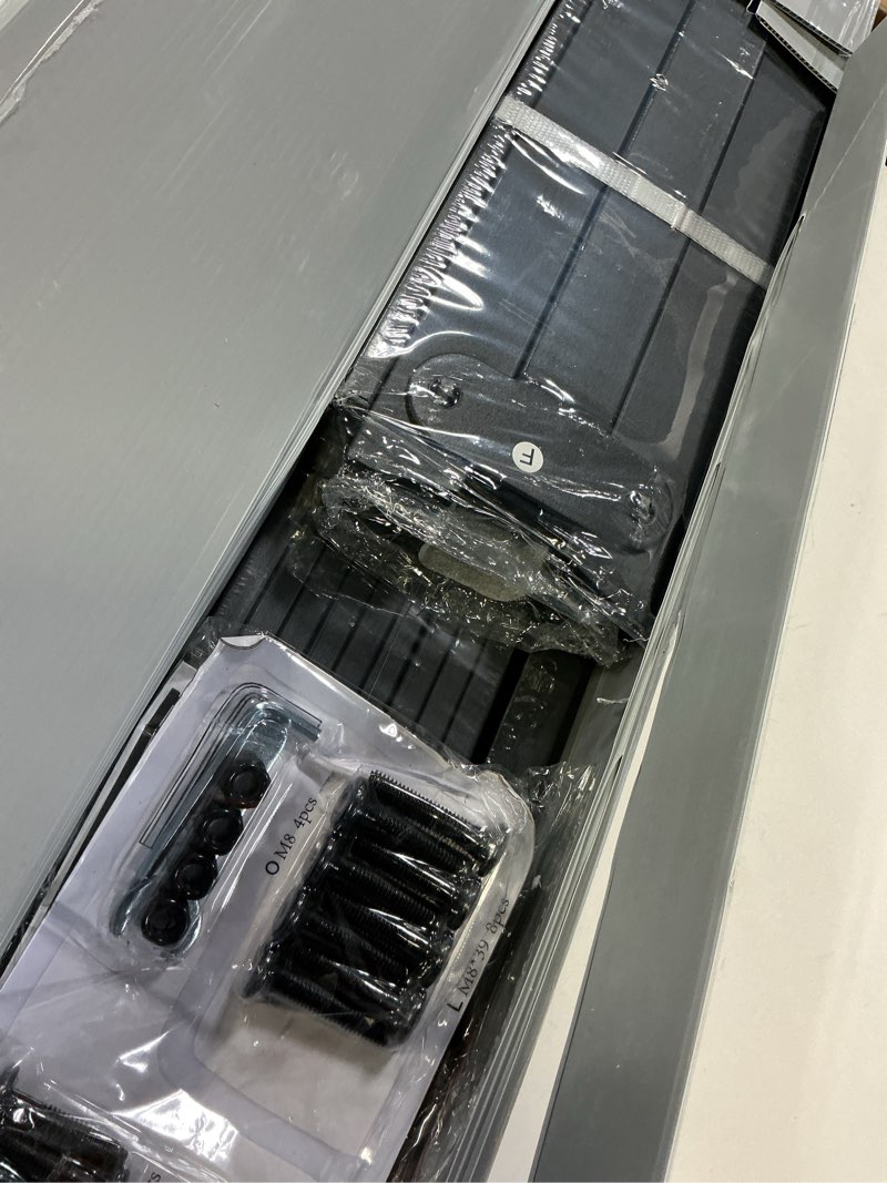 Condition photo showing New/Like New for Metal Bed Frame,Full Size Bed Frame with Storage Space,Heavy Duty Sturdy Mattress Foundation,Easy Assembly,No Box Spring Needed, Black,18 Inch,Full Full 18 Inch