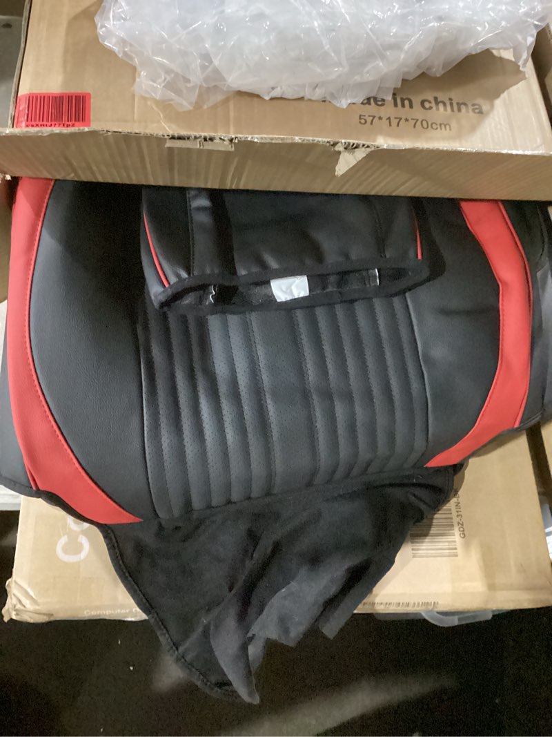 Condition photo showing Good Condition for freesoo for jeep gladiator seat covers 2020 2021 2022 2023 2024 2025 full set, w/no rear cup holder, custom fit for gladiator jt 2020-2024 2025, waterproof faux leather front & rear seat cover set