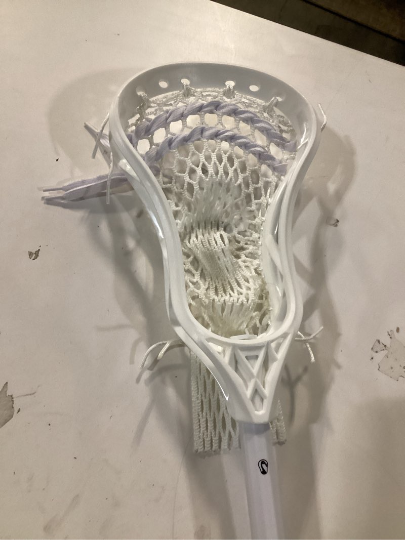 Condition photo showing As Is for Signature Starter Stick - 28" or 19.5" - The Best Starter Stick for Boys and Girls Under 14 Years Old - Pro Strung Pocket, Game Ready Lacrosse Stick, for Entry Level First Time Player
