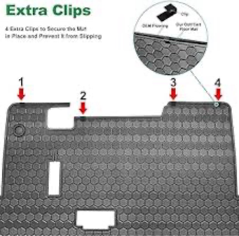 ezgo txt golf cart floor mat, upgraded full coverage liner mat replacement install easily thick rubber anti-slip, fit ezgo txt (1994+), ex1 (2020), valor, cushman workhorse&express s4