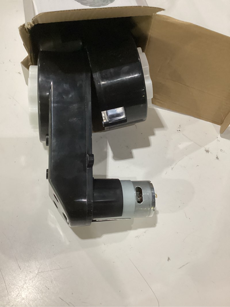 Condition photo showing As Is for 24v motor high speed rs555-50000rpm 2pcs | kids ride on car gearbox for power wheels motor gearbox upgrade replacement parts for kids ride on car